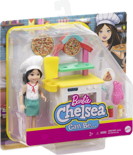 Otto simon barbie chelsea tienerpopje can be, pizzabakker chelsea speelset