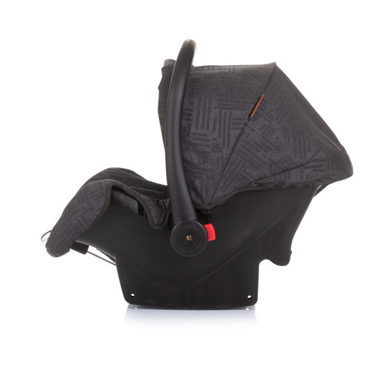 Load image into Gallery viewer, Chipolino Aspen Autostoel met Adapters 40-85 cm Groep 0+ Ebony
