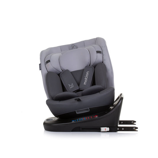 Chipolino autostoel i-size 40-150 cm isofix 360° granite grijs