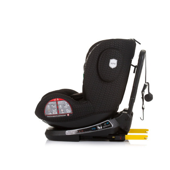 Load image into Gallery viewer, Chipolino peak autostoel i-size 40-150 cm isofix 360° obsidian zwart
