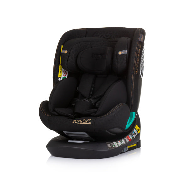 Load image into Gallery viewer, Chipolino autostoel i-size 40-150 cm isofix 360° obsidian zwart
