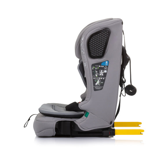 Chipolino lux x autostoel i-size 76-150 cm isofix granite grijs