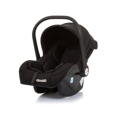 Chipolino amore autostoel met adapters 40-85 cm groep 0+ obsidian zwart
