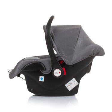 Chipolino Havana Autostoel met Adapters 40-85 cm Groep 0+ Silver Grijs