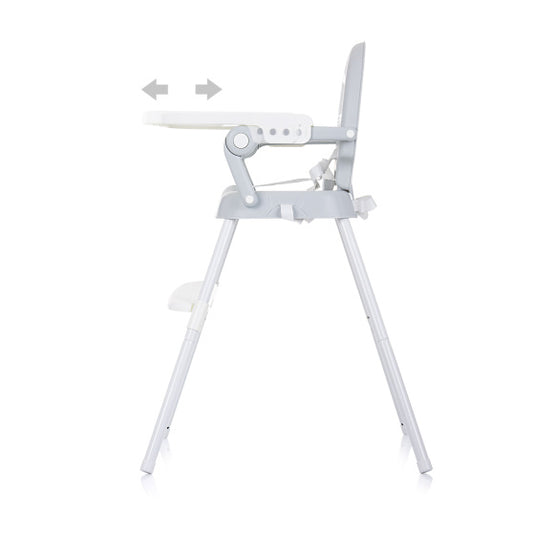 Chipolino Bonbon 3-in-1 Inklapbare Kinderstoel met Eetblad Glacier