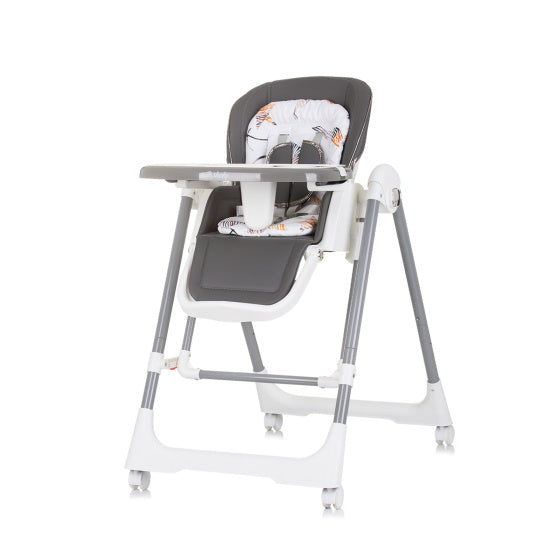 Load image into Gallery viewer, Chipolino milk shake 2-in-1 kinderstoel schommelstoel ash grijs wit
