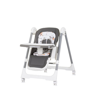 Chipolino milk shake 2-in-1 kinderstoel schommelstoel ash grijs wit