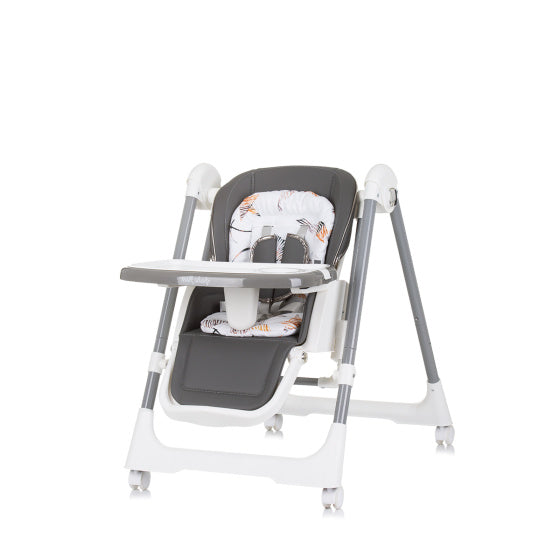 Load image into Gallery viewer, Chipolino milk shake 2-in-1 kinderstoel schommelstoel ash grijs wit
