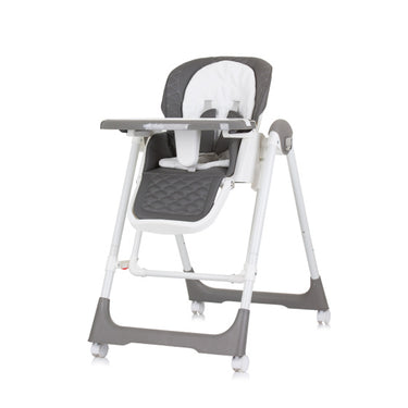 Chipolino milk shake 2-in-1 kinderstoel schommelstoel granite grijs wit