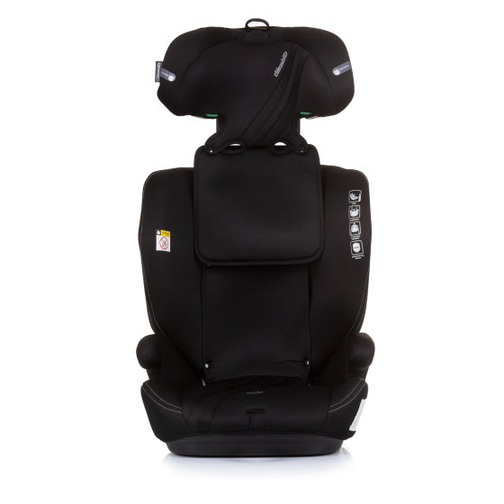 Load image into Gallery viewer, Chipolino icon autostoel i-size 76 -150 cm groep 1, 2 én 3 obsidian zwart
