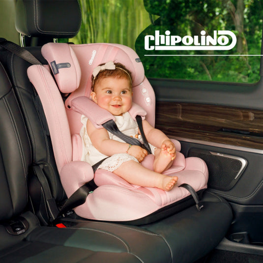 Chipolino icon autostoel i-size 76 -150 cm groep 1, 2 én 3 obsidian zwart