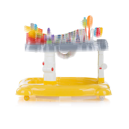 Chipolino joya lux 4-in-1 loopstoel 360° draaibaar opvouwbaar geel