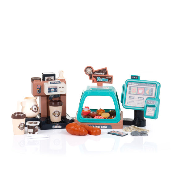 Load image into Gallery viewer, Chipolino koffiemachine interactieve speelset met licht en geluid
