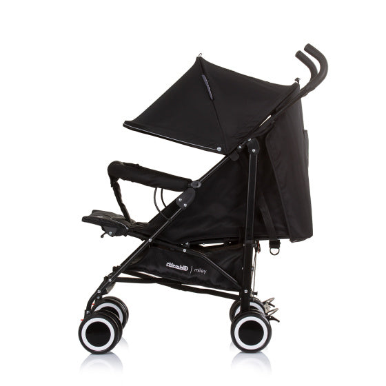 Load image into Gallery viewer, Chipolino miley opvouwbare plooibuggy reisbuggy obsidian zwart
