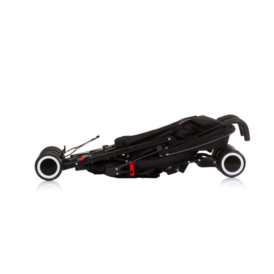 Chipolino miley opvouwbare plooibuggy reisbuggy obsidian zwart