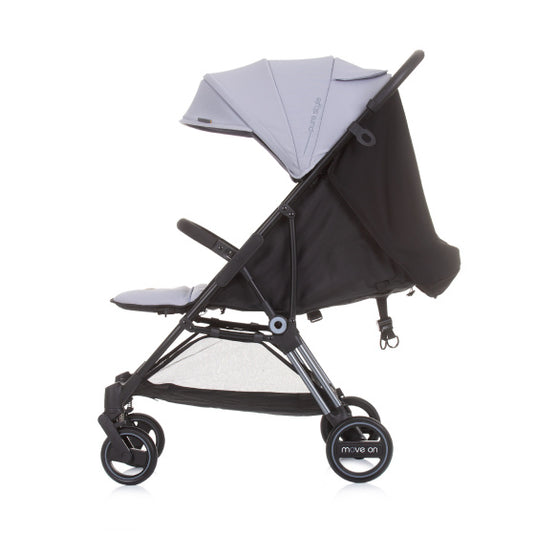 Chipolino On Autofolding Opvouwbare Buggy Graphite Grijs Zwart