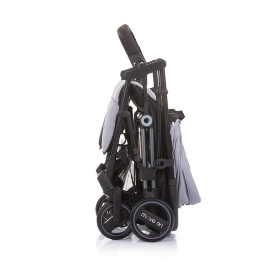 Chipolino On Autofolding Opvouwbare Buggy Graphite Grijs Zwart