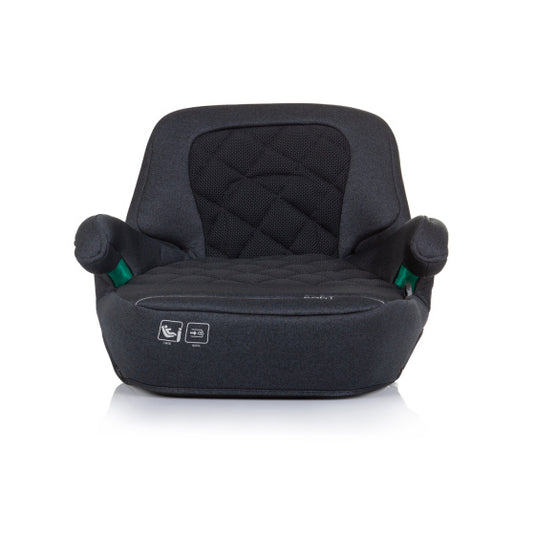 Chipolino safy zitverhoger i-size 125-150 cm isofix granite antraciet