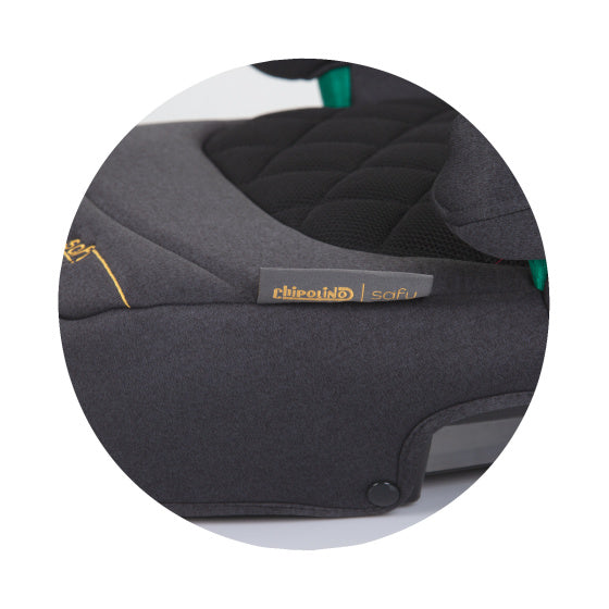 Load image into Gallery viewer, Chipolino safy zitverhoger i-size 125-150 cm isofix granite antraciet
