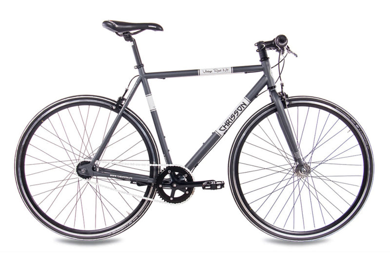 Load image into Gallery viewer, Chrisson vintage road 28 inch 52 cm heren 7v donkergrijs
