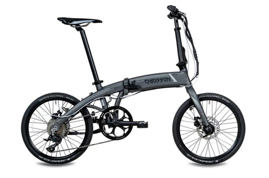 Chrisson ef3 20 inch 30 cm unisex 9v mechanische schijfrem grijs