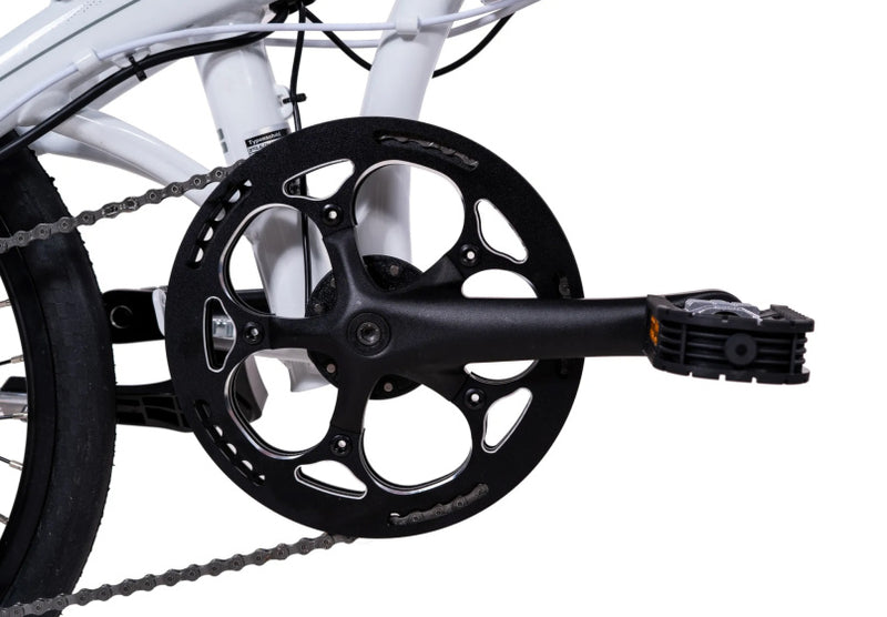 Load image into Gallery viewer, Chrisson ef3 20 inch 32 cm unisex 9v mechanische schijfrem wit
