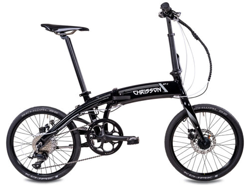 Chrisson ef3 20 inch 32 cm unisex 9v mechanische schijfrem zwart