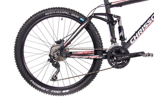 Chrisson hitter 27.5 inch 46 cm heren 27v hydraulische schijfrem zwart