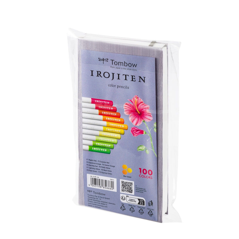 Load image into Gallery viewer, Tombow • color pencil irojiten for artists and hobbyists, set volume 7: fluorescence l, 10 colors

