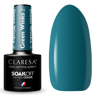 Claresa uv led gellak 5ml green winks 2