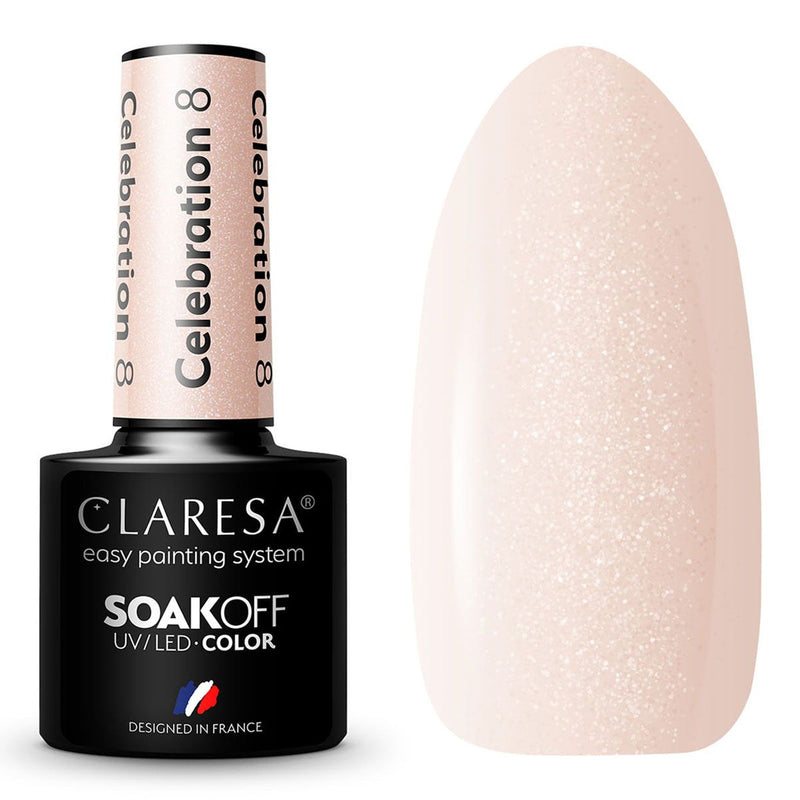 Load image into Gallery viewer, Claresa uv led gellak 5ml celebration 8
