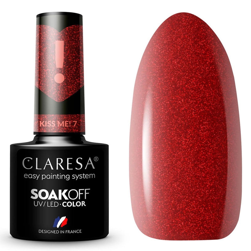 Afbeelding laden in galerijviewer, Claresa uv led gellak 5ml kiss me 7
