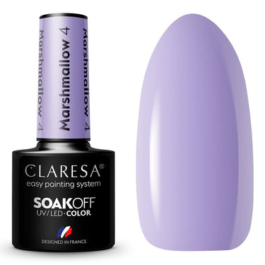 Claresa uv led gellak 5ml marsh mallow 4