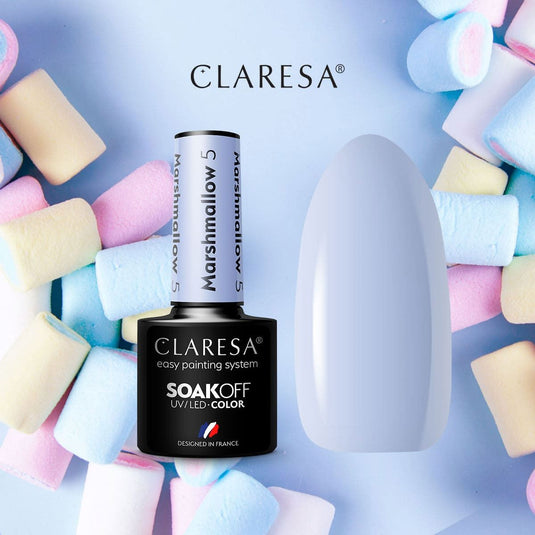 Claresa uv led gellak 5ml marshmallow 5