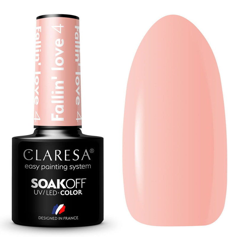 Afbeelding laden in galerijviewer, Claresa uv led gellak 5ml fallin' love 4

