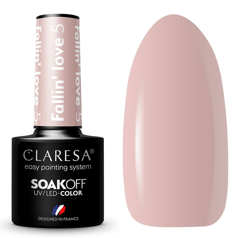 Afbeelding laden in galerijviewer, Claresa uv led gellak 5ml fallin' love 5
