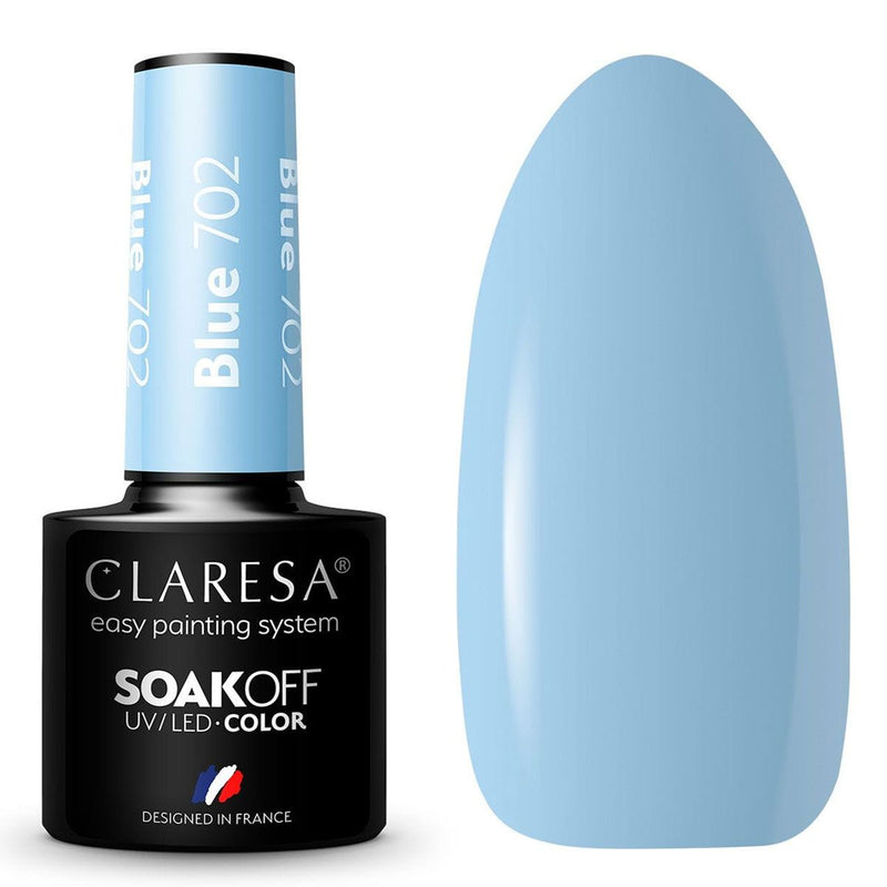 Afbeelding laden in galerijviewer, Claresa uv led gellak 5ml blue 702 sunny garden
