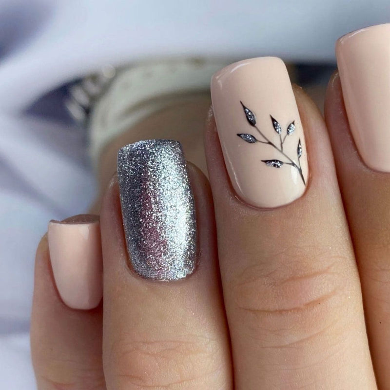 Load image into Gallery viewer, Claresa uv led gellak 5ml full glitter 1 silver
