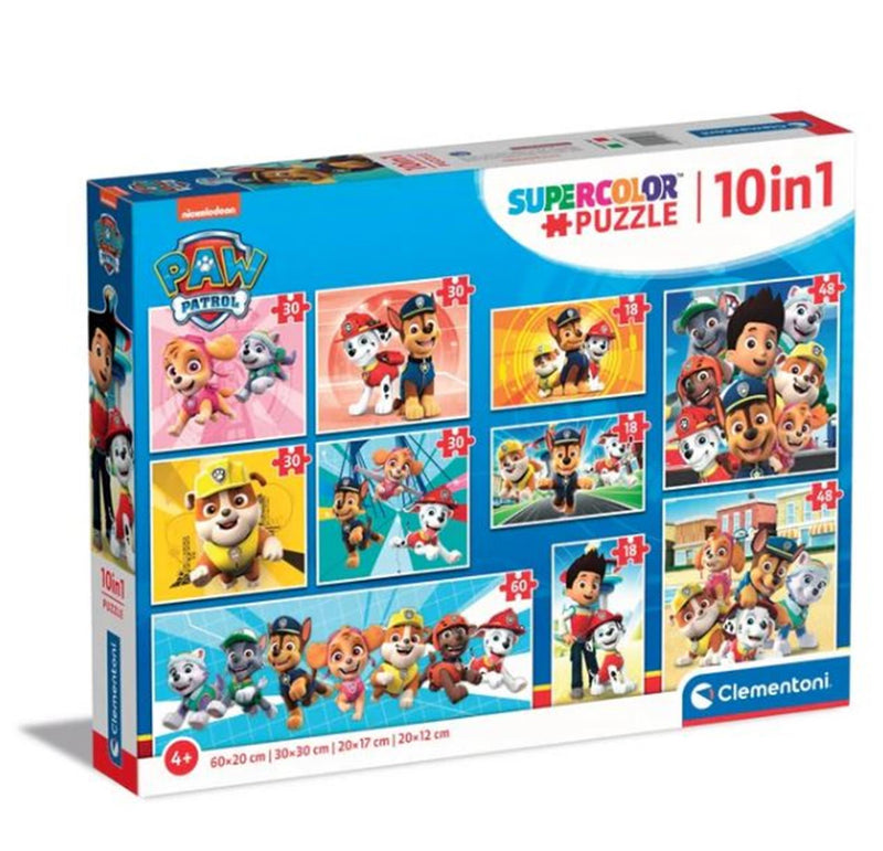 Afbeelding laden in galerijviewer, Clementoni puzzels paw patrol, 10in1
