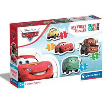 Clementoni puzzel 3-6-9-12 my first puzzles cars
