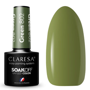Claresa uv led gellak 5ml green 802 take me to the river