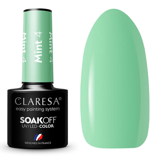 Claresa uv led gellak 5ml mint 4