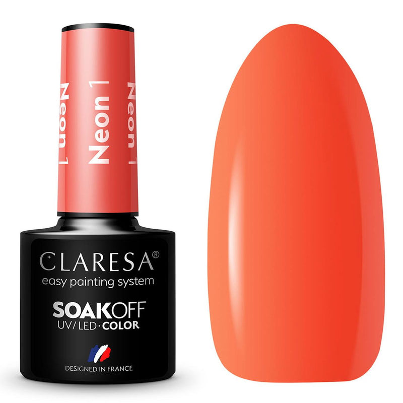 Afbeelding laden in galerijviewer, Claresa uv led gellak 5ml neon 1
