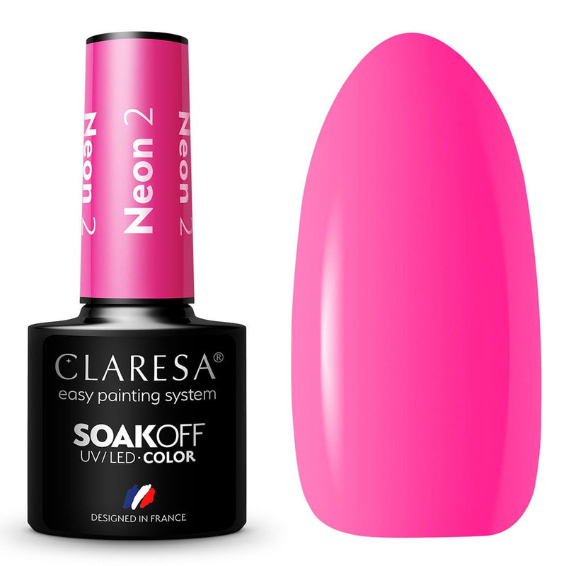 Afbeelding laden in galerijviewer, Claresa uv led gellak 5ml neon 2
