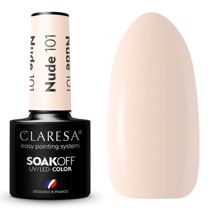 ギャラリービューアに画像をロードする, Claresa uv led gellak 5ml nude 101
