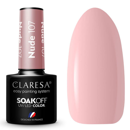 Claresa uv led gellak 5ml nude 107