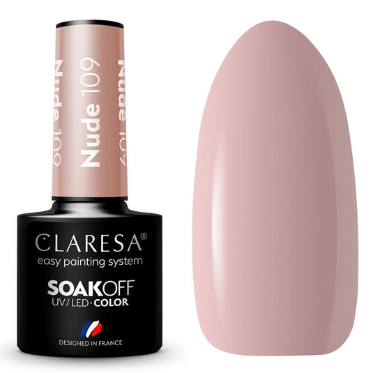 Claresa uv led gellak 5ml nude 109
