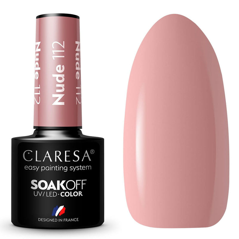 Afbeelding laden in galerijviewer, Claresa uv led gellak 5ml nude 112
