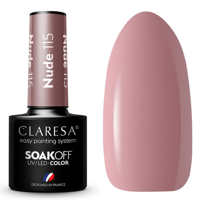 Afbeelding laden in galerijviewer, Claresa uv led gellak 5ml nude 115
