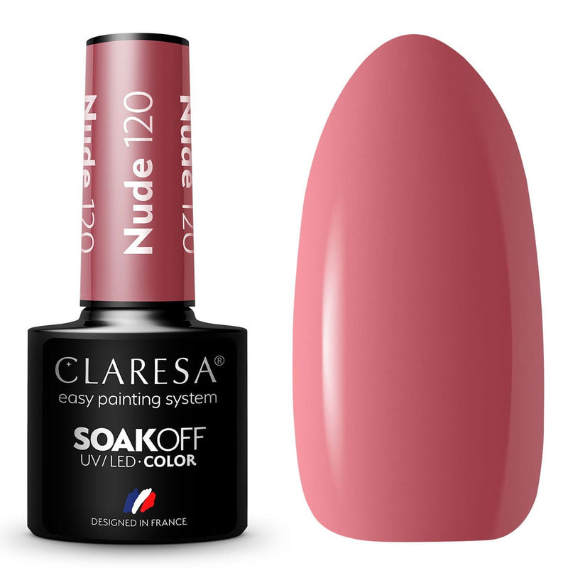 Afbeelding laden in galerijviewer, Claresa uv led gellak 5ml nude 120
